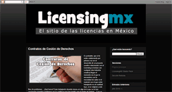 Desktop Screenshot of licensingmx.com